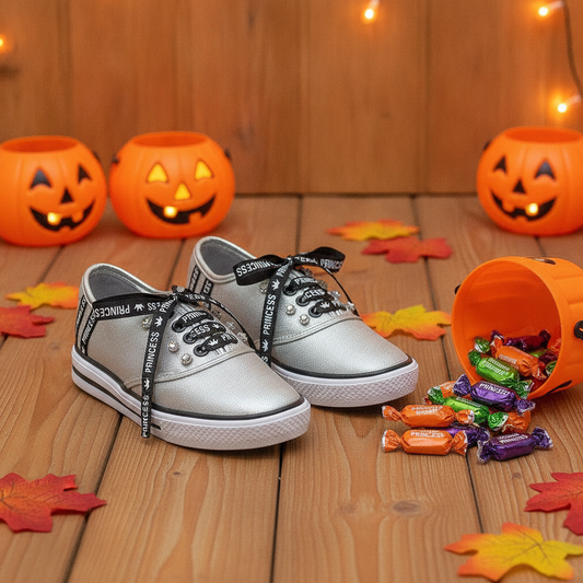 Tenis Casuales para Niñas Love Infinito Teen en ambiente de Halloween