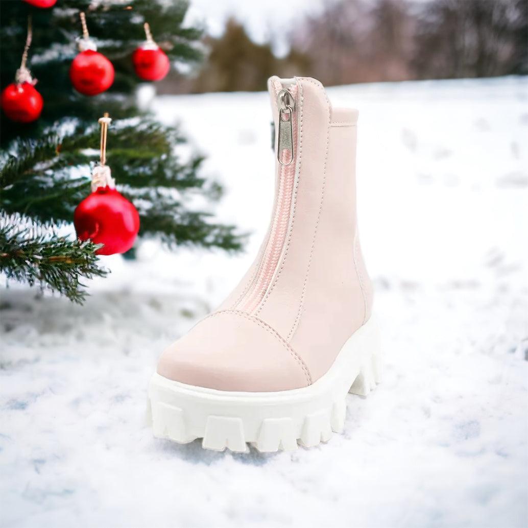 Botas Niñas Masha Rosado - PAPOS