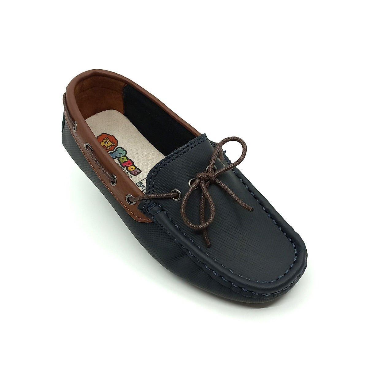 Mocasines Niños Evora Star Azul, - PAPOS