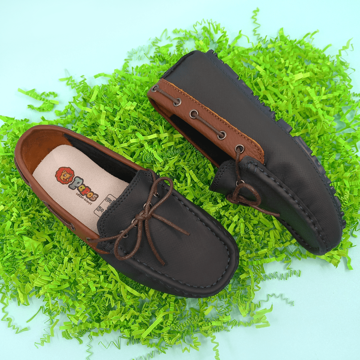 Mocasines Niños Evora Star Azul, - PAPOS