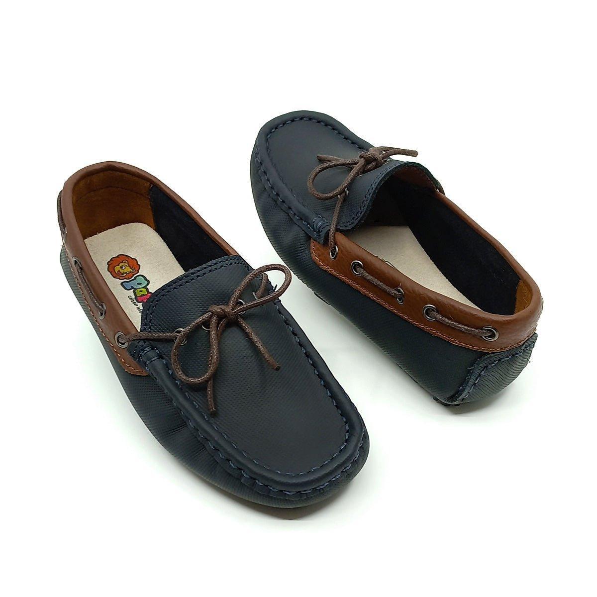 Mocasines Niños Evora Star Azul, - PAPOS
