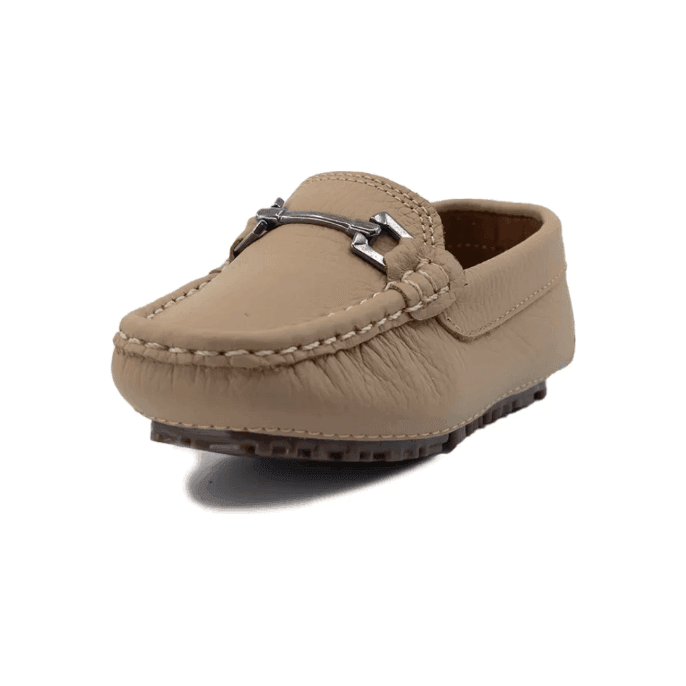 Mocasines Niños Sevillano Beige - PAPOS
