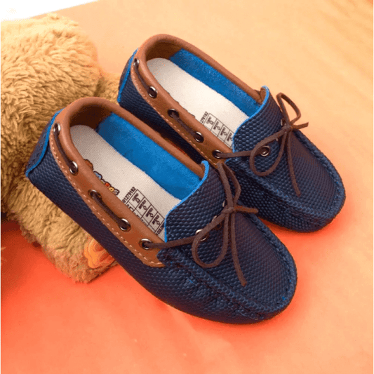 Mocasines Niños Teo Azul - PAPOS