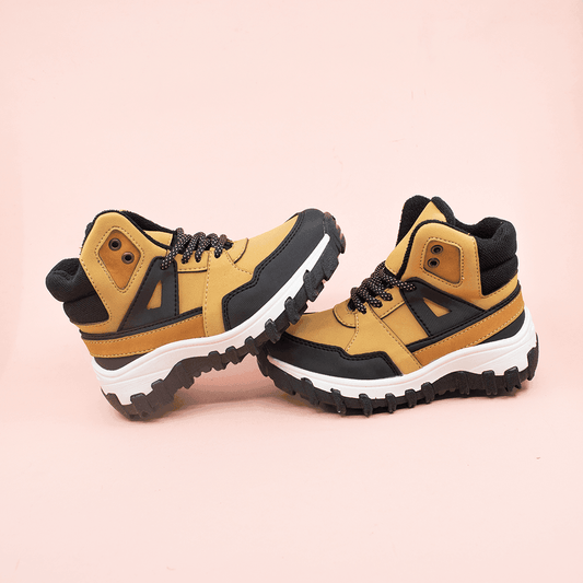 Botas McGregor Miel y Negro - PAPOS