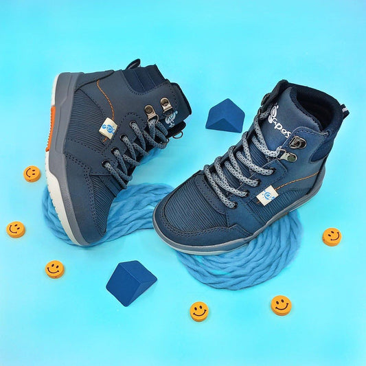 Botas Niños Valiant Azul - PAPOS
