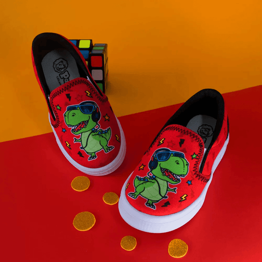 Casuales Papos Dino Rojo - PAPOS