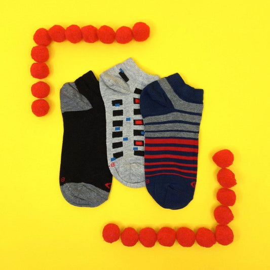 Medias Deportivas Niños x 3, Comb 3 - PAPOS