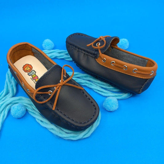 Mocasines Niños Otelo Star Azul - PAPOS