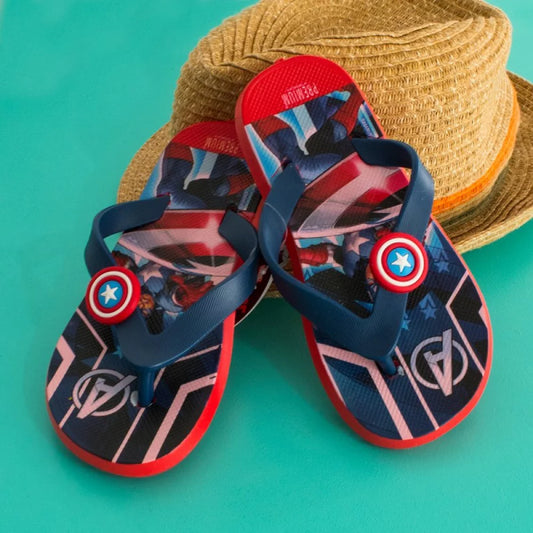 Sandalias 3Puntadas Capitan América Azul - PAPOS