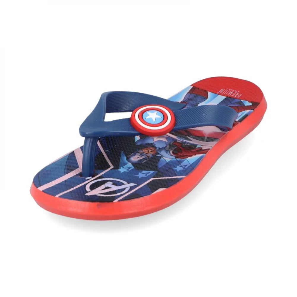 Sandalias 3Puntadas Capitan América Azul - PAPOS