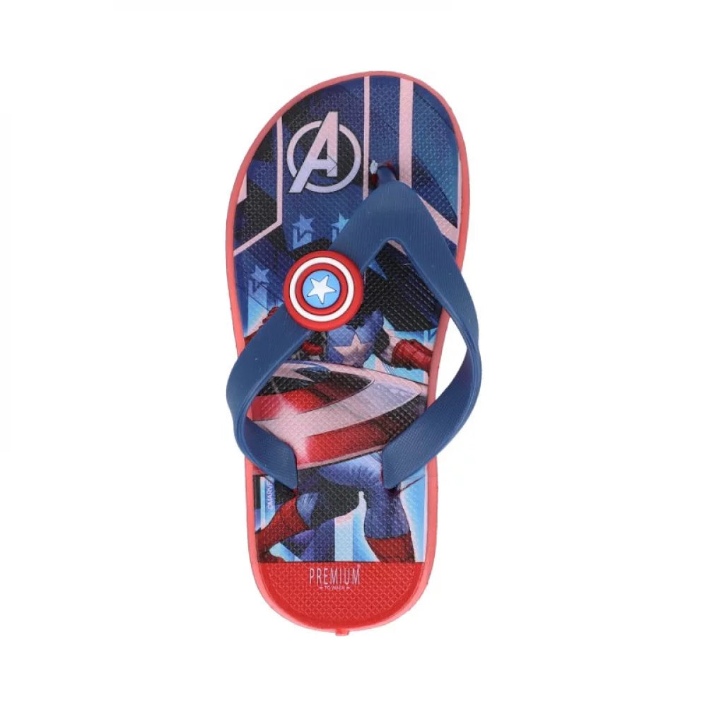 Sandalias 3Puntadas Capitan América Azul - PAPOS