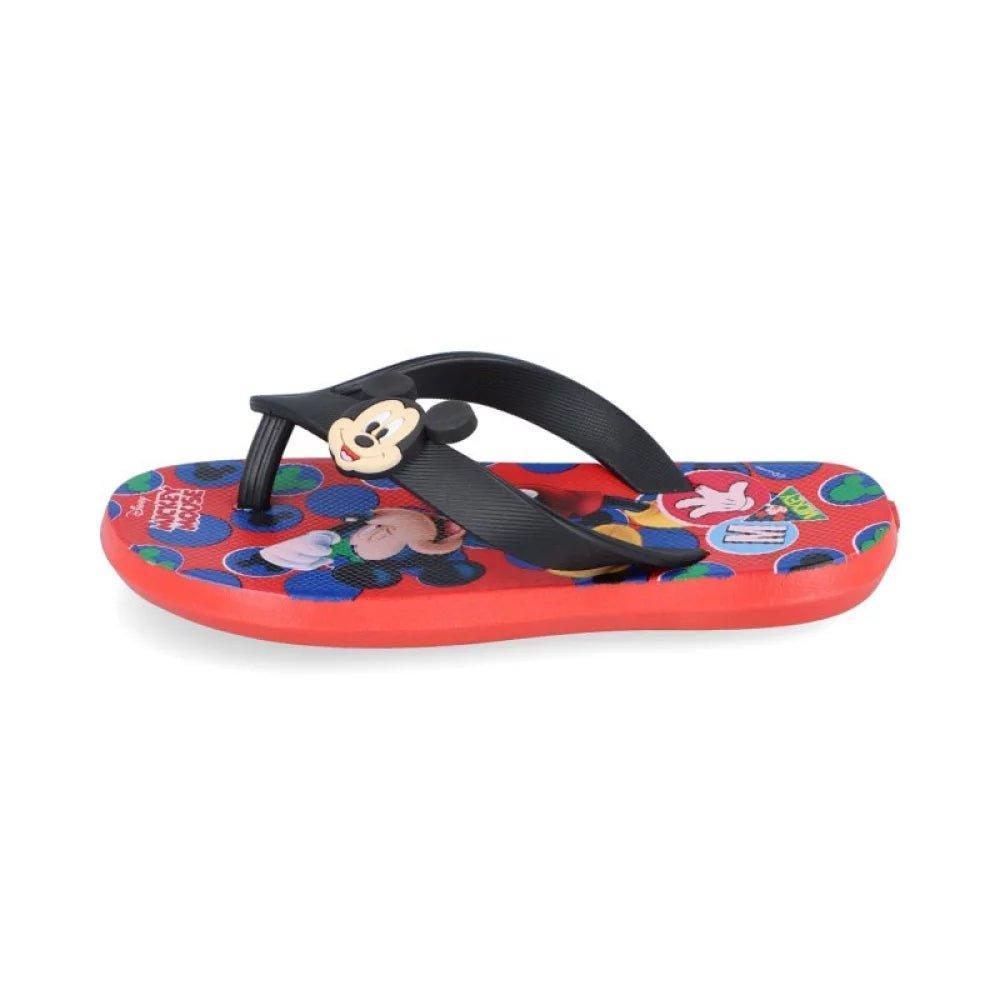 Sandalias 3Puntadas Mickey Roja - PAPOS