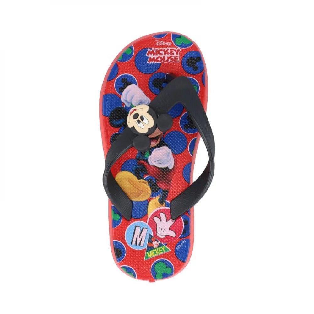 Sandalias 3Puntadas Mickey Roja - PAPOS