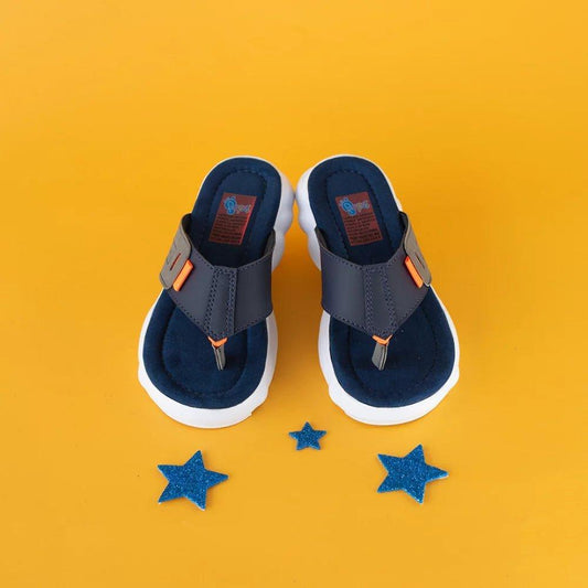 Sandalias Brandon Azul y Naranja - PAPOS