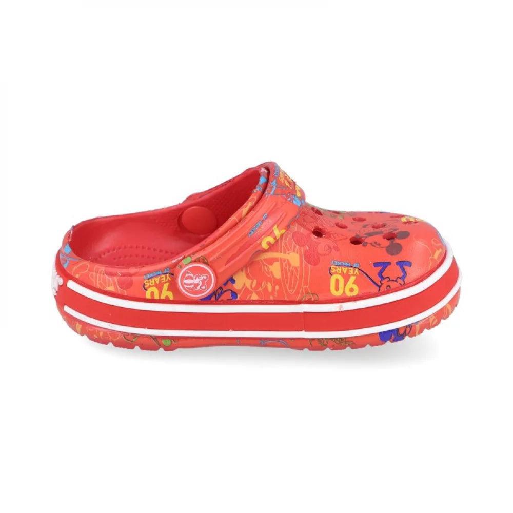 Sueco Estampado Mickey Rojo - PAPOS