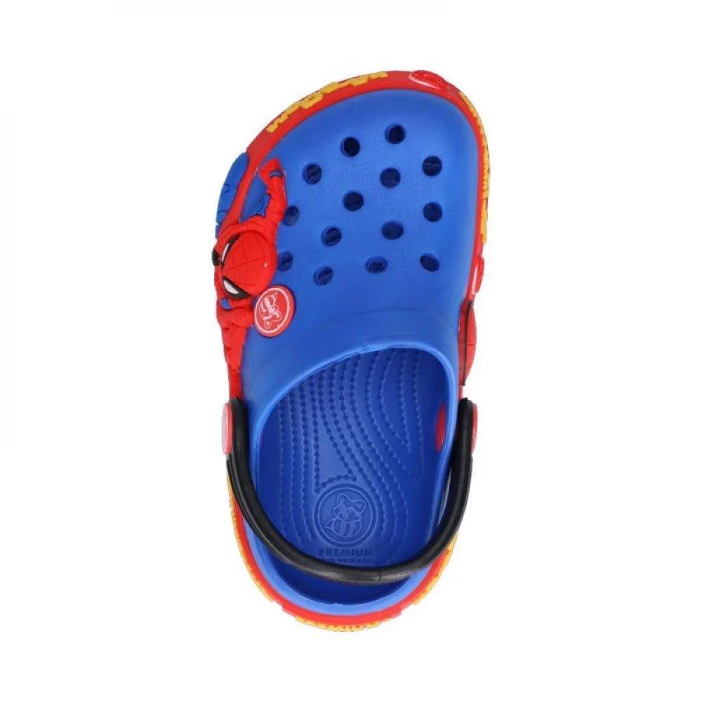 Zuecos Goma Spiderman Azul para Niños - Calzado Divertido y Cómodo - PAPOS