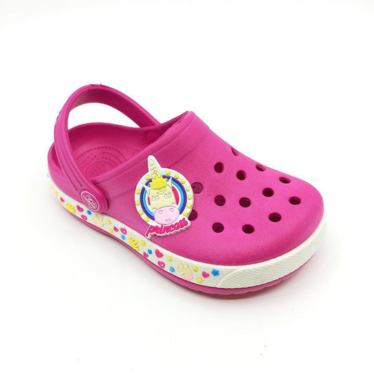 Zuecos Goma 3D Unicornio Fucsia para Niñas - Magia en Cada Paso, Estilo y Comodidad - PAPOS