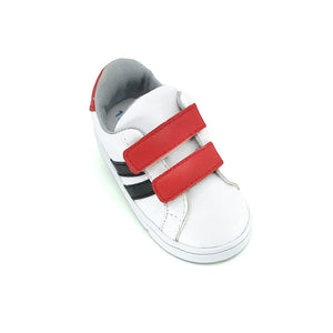 Tenis bebés Color Velcro Rojo - PAPOS Zapatos para bebés