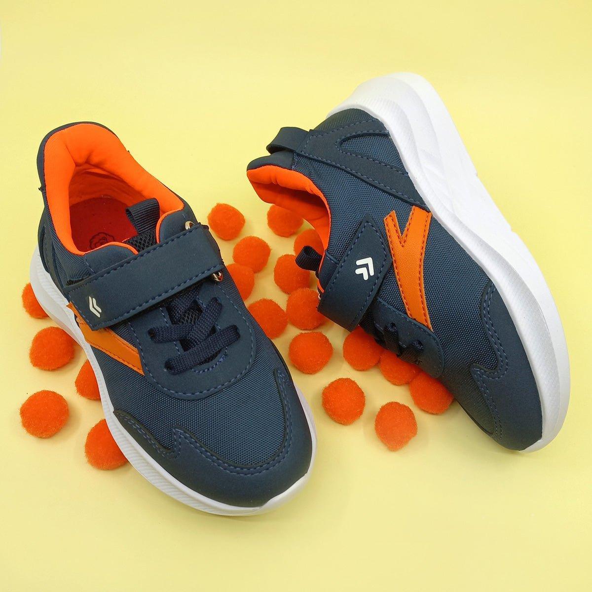 Tenis Drago Azúl y Naranja - PAPOS