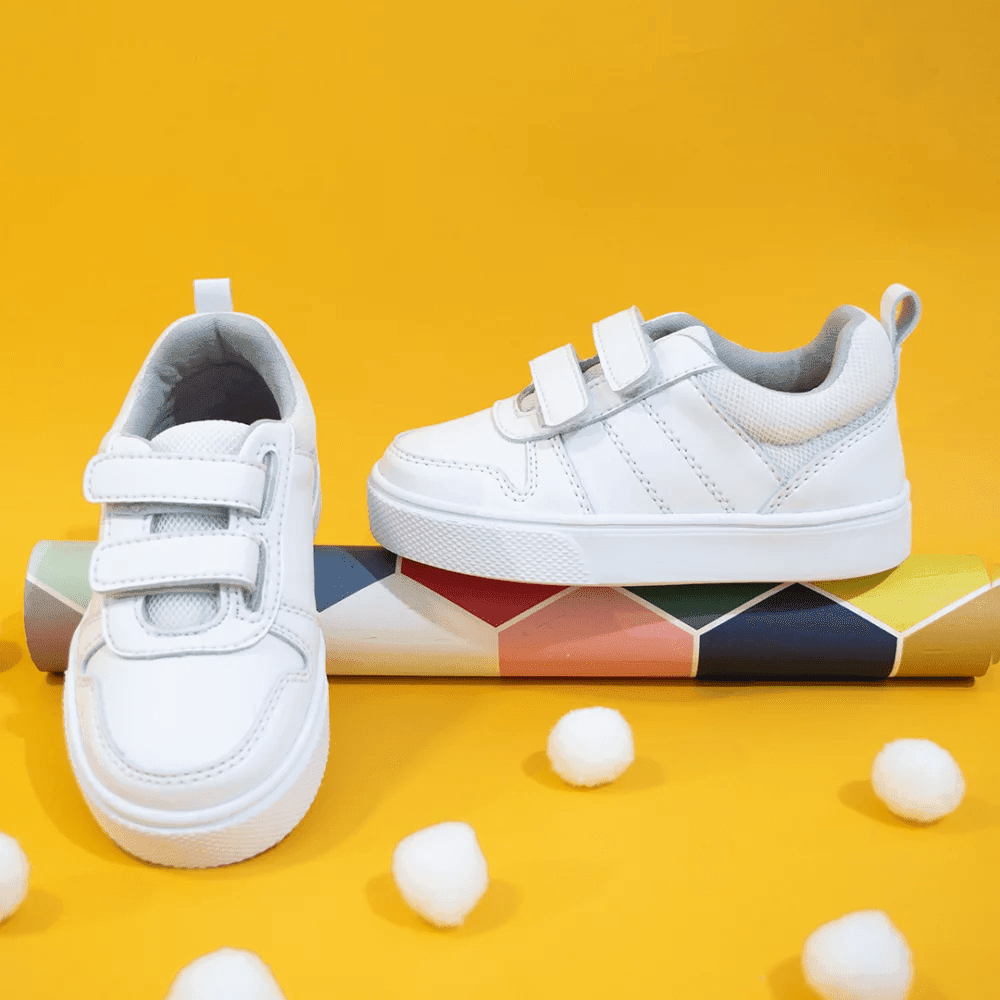 Tenis Blancos Zapatos Blancos Para Bebe Niño Tenis Escolares