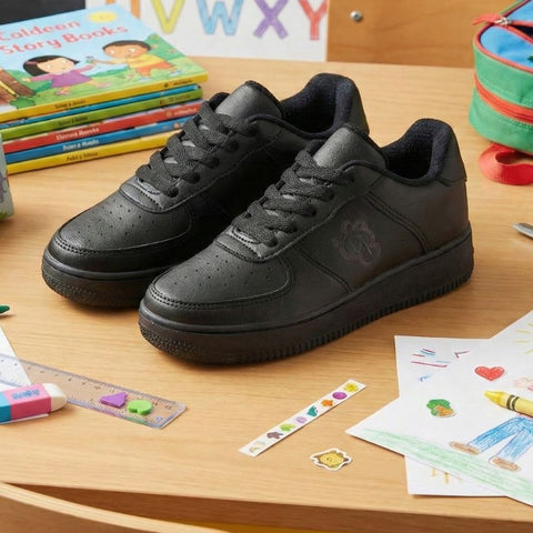 Tenis Colegiales Unisex Smart Negro
