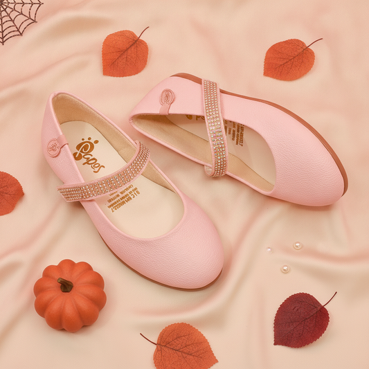 Baletas Luz de Luna Rosadas - edición Halloween PAPOS