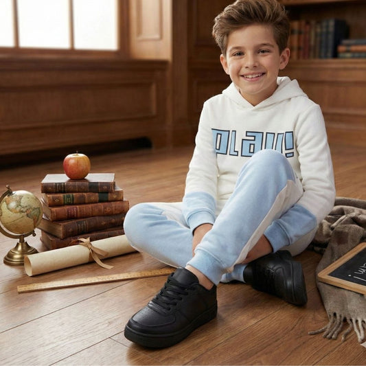 Tenis Colegiales Unisex Smart Negro