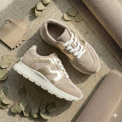 Tenis Niñas Amazing Beige