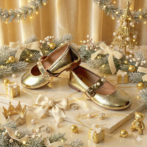 Baletas Niñas Alalá Champaña