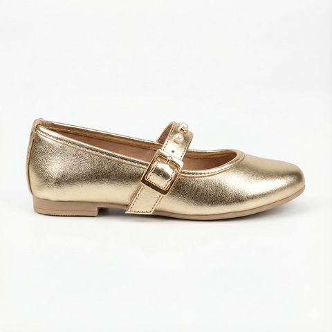 Baletas Niñas Alalá Champaña