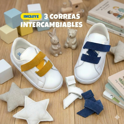 Zapatos Barefoot FlexiPies Boy – Correas Intercambiables