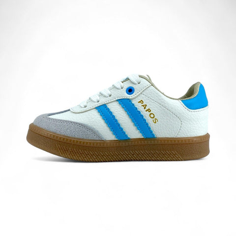 Tenis Casuales para Niños RetroStyle Azul - PAPOS