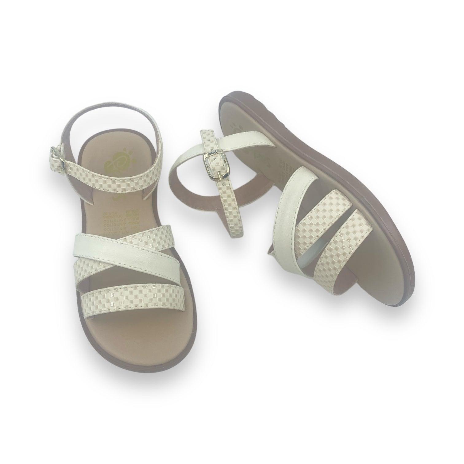 Sandalias para Niñas Trenza Beige - PAPOS