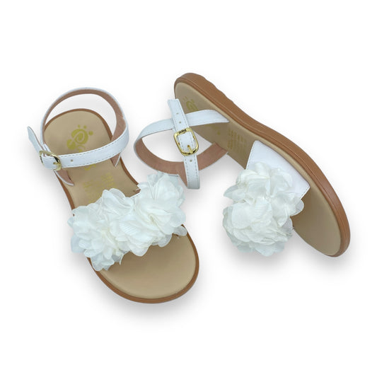 Sandalias para Niñas Blanca Flor