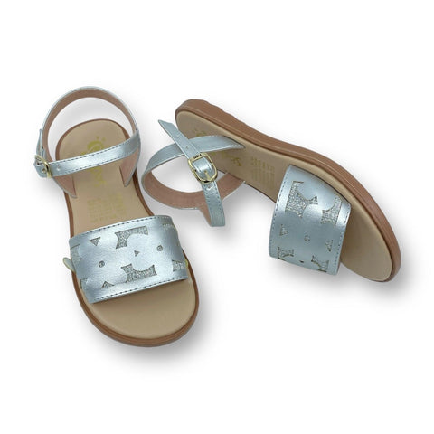 Sandalias para Niñas Plata Elegante - PAPOS