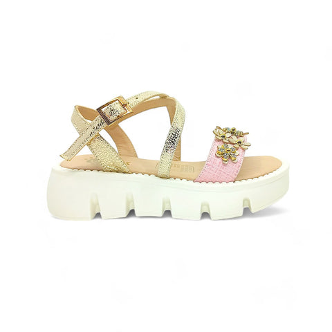 Sandalias Niñas para Primavera Rosa Teen