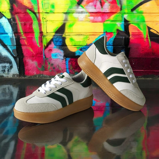 Tenis Casuales para Niños RetroStyle Verde