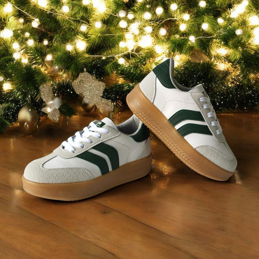 Tenis Casuales para Niños RetroStyle Verde