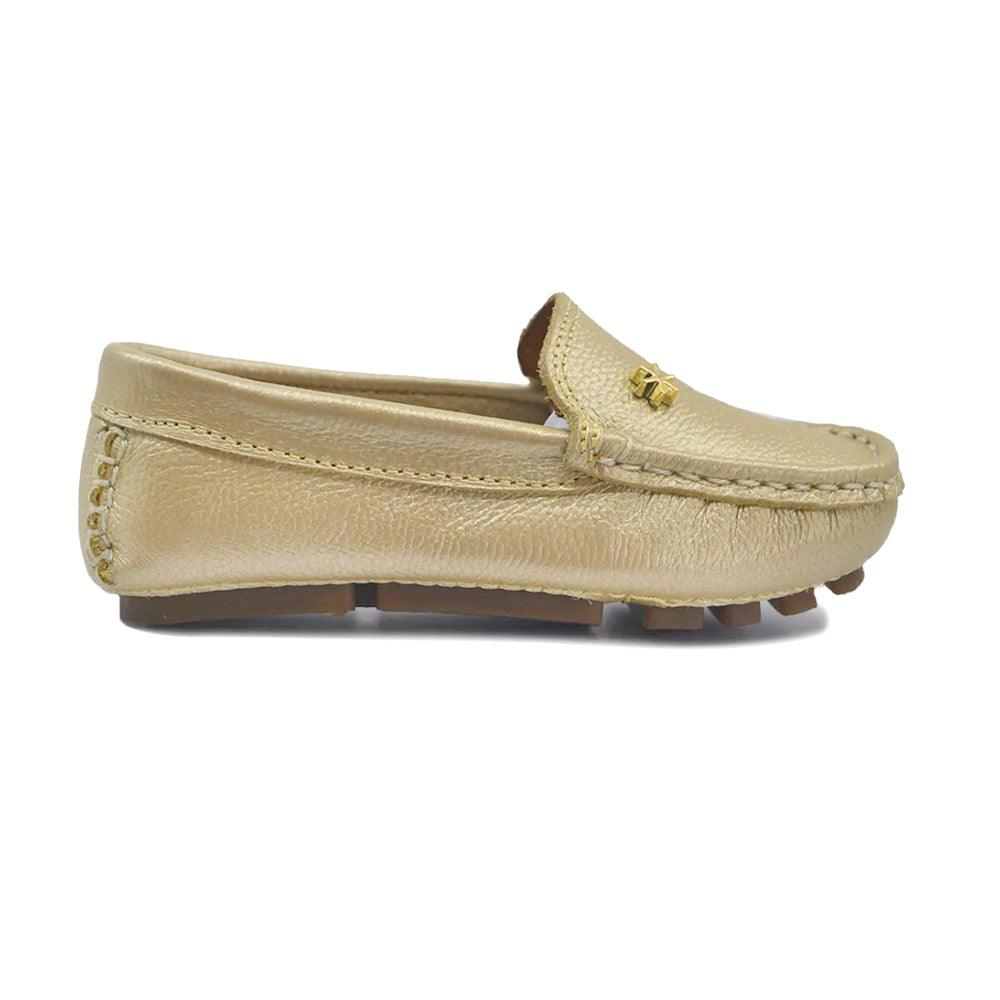 Mocasines para Niñas Golosina Dorado - PAPOS