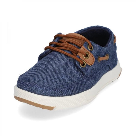 Apaches Diego Azul Navy - PAPOS Mocasines Niños