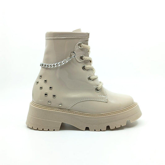 Botas Niñas Cayetana Beige - PAPOS