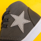 Botines Bastián Gris, Zapatos bebés - PAPOS Calzado Infantil Colombiano Bebés y niños pequeños