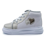 Botines Vanity Plateado - PAPOS