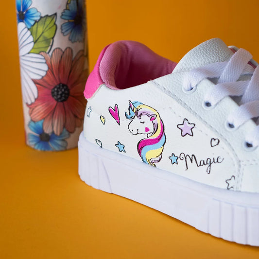 Tenis Casuales Bella Unicornio - PAPOS