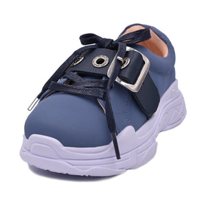 Casuales Blue Girl - PAPOS Calzado Infantil Colombiano Bebés y niños pequeños