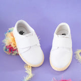 Casuales Mario Velcro Blanco - PAPOS