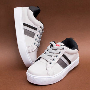 Casuales Steve Gris y Negro - PAPOS