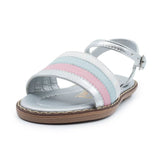 Sandalia Loren Plateada Multicolor - PAPOS