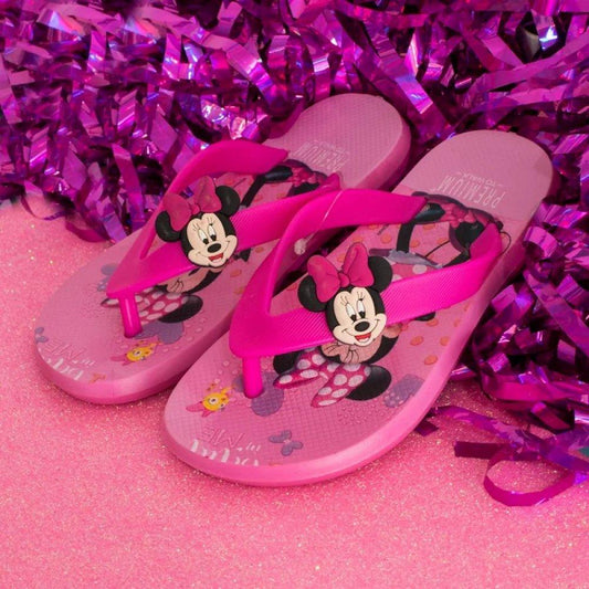 Sandalias 3Puntadas Minnie Lila - PAPOS