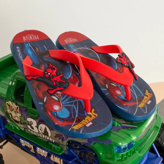 Sandalias 3Puntadas Spiderman Roja - PAPOS